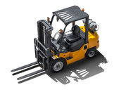 1.5 - 3.5 Ton Gas Power Gasoline LPG Forklift Four Wheel With Different Engine Option